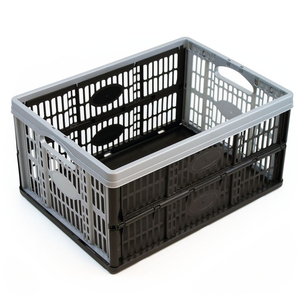 FOLDING CRATE, 32L 48 L X 35 W X 23CM H