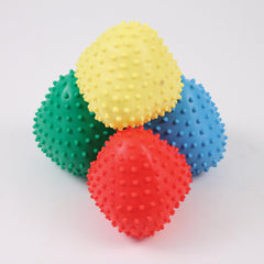 SPIKY PYRAMID BALL 20CM DIA., SET OF 4