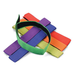 THREE LEGGED RACE TIES SET OF 6, MULTICOLOUR