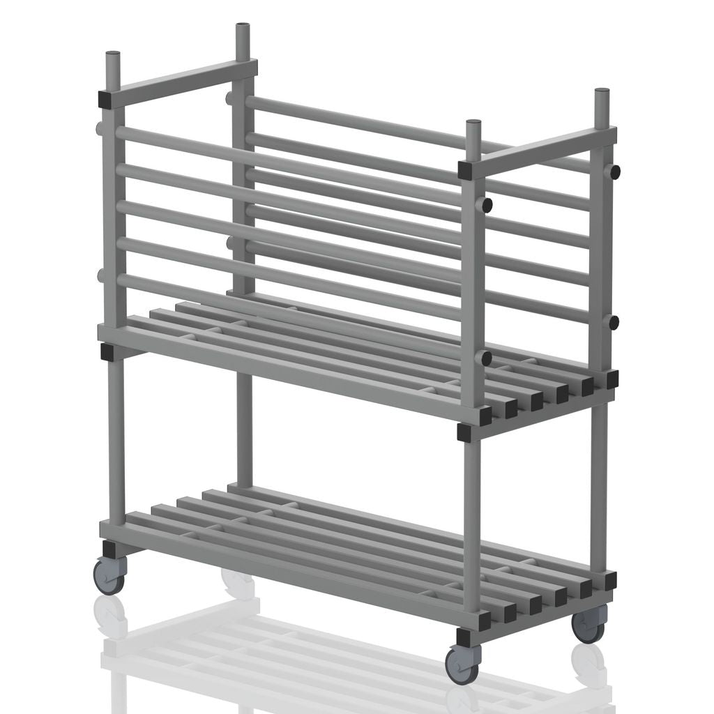 VENDIPLAS MOBILE STORAGE SYSTEM GREY