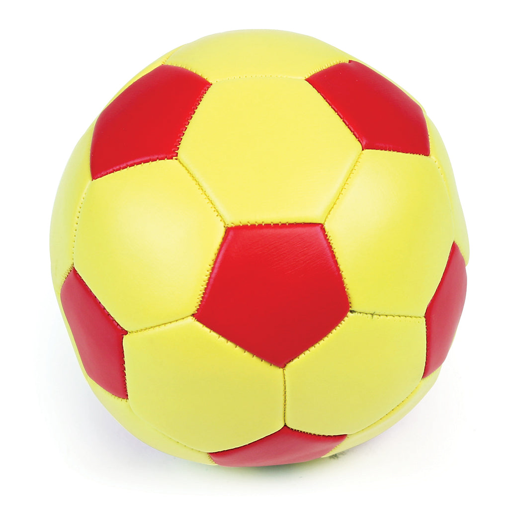 SOFTY PLAY BALL FOOTBALL SHAPE, 150MM DIA