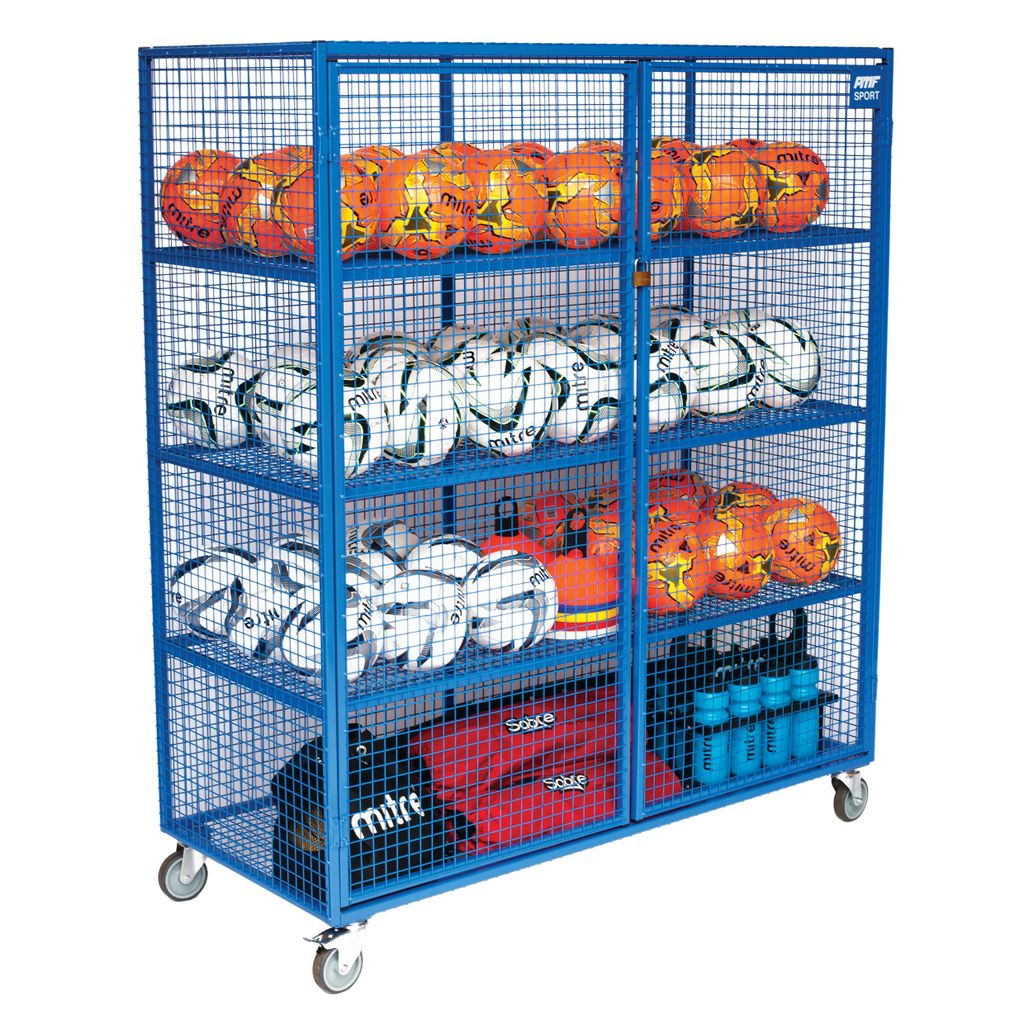 MULTI-PURPOSE STORAGE CABINET BLUE