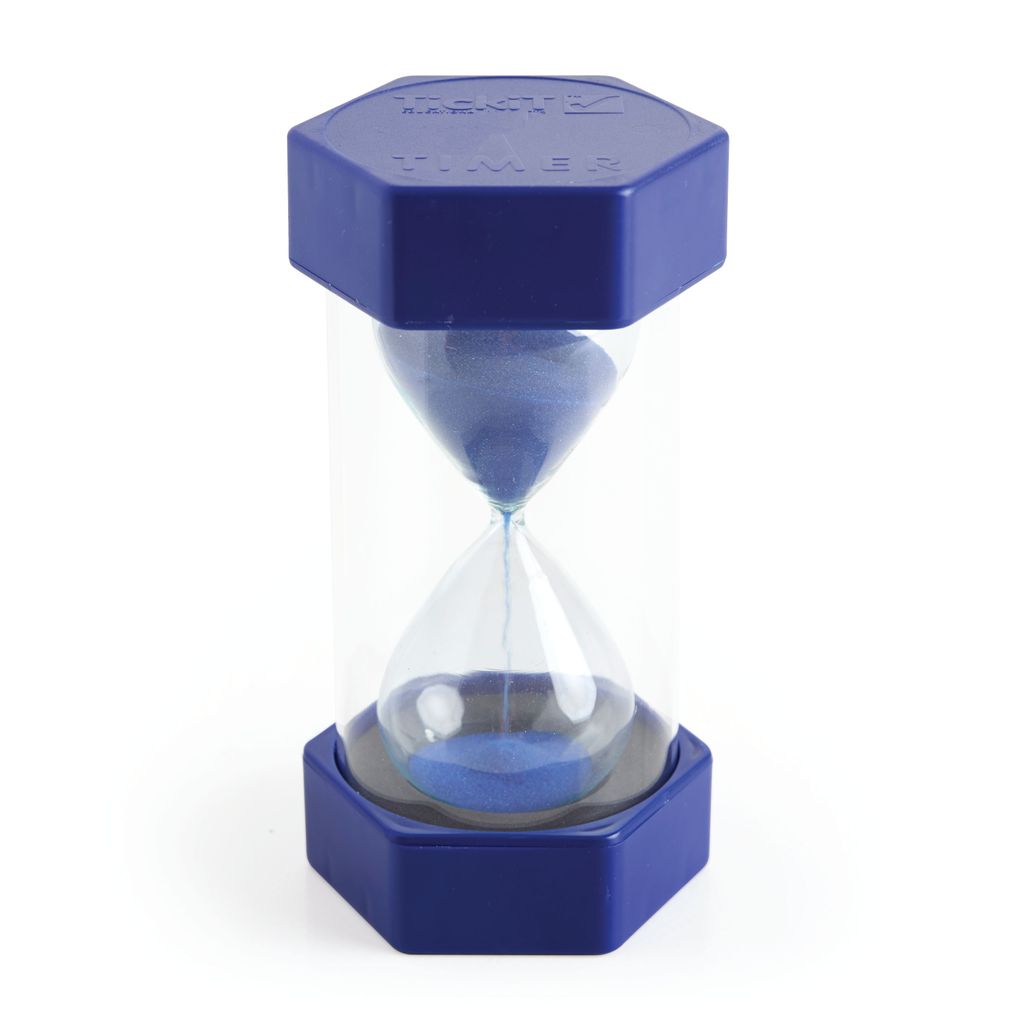 SAND TIMER 5 MINUTES, BLUE