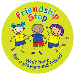PLAYTIME ZONE SIGNS FRIENDSHIP STOP