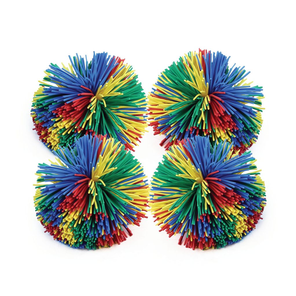 BAND BALL 6CM DIA., SET OF 4