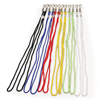 LANYARD ASSORTED COLOUR, SET OF 12