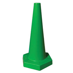 MARKER CONE 50CM, WEIGHTED, GREEN