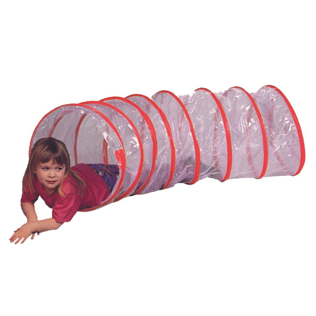 PLAY TUNNEL 1.83M X 57CM DIA., CLEAR