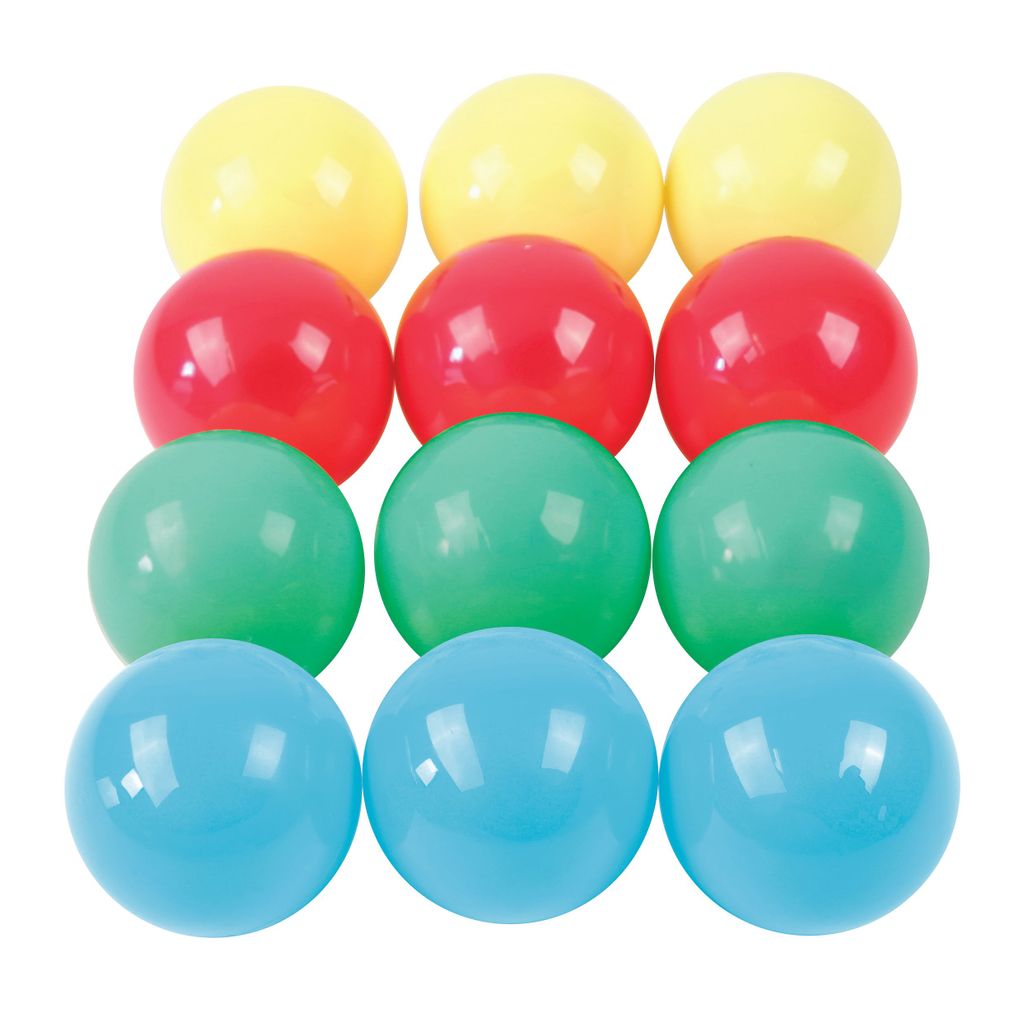 VINYL BALL 100MM, BAG OF 12