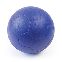 COATED FOAM 32 PANEL FOOTBALL 200MM, (65KG/M3), BLUE
