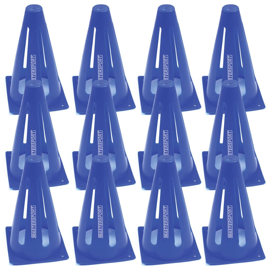 MASTERSPORT FLEXI-CONE BLUE, SET OF 12