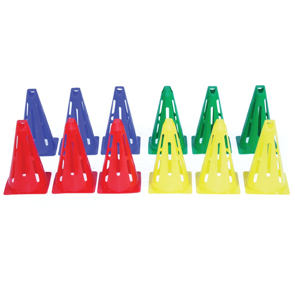 MASTERSPORT FLEXI-CONE  MIXED COLOURS, SET OF 12