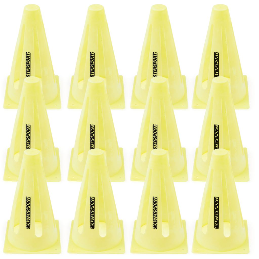 MASTERSPORT FLEXI-CONE YELLOW, SET OF 12