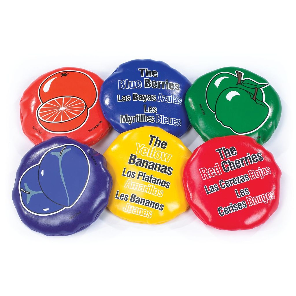 FRUIT BEAN BAG SET OF 6