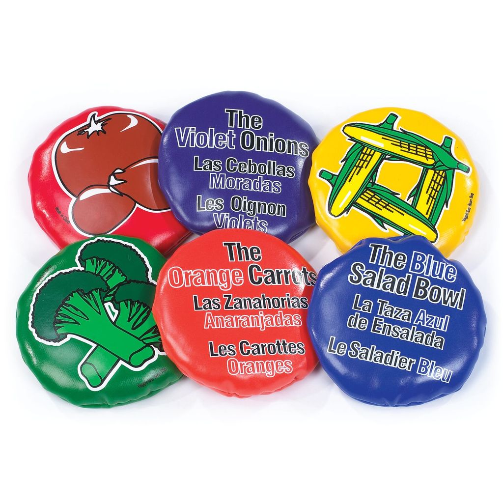 VEGETABLE BEAN BAG SET OF 6