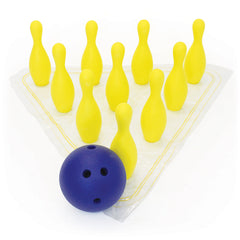 SOFT MOULDED FOAM BOWLING SET WITH MAT