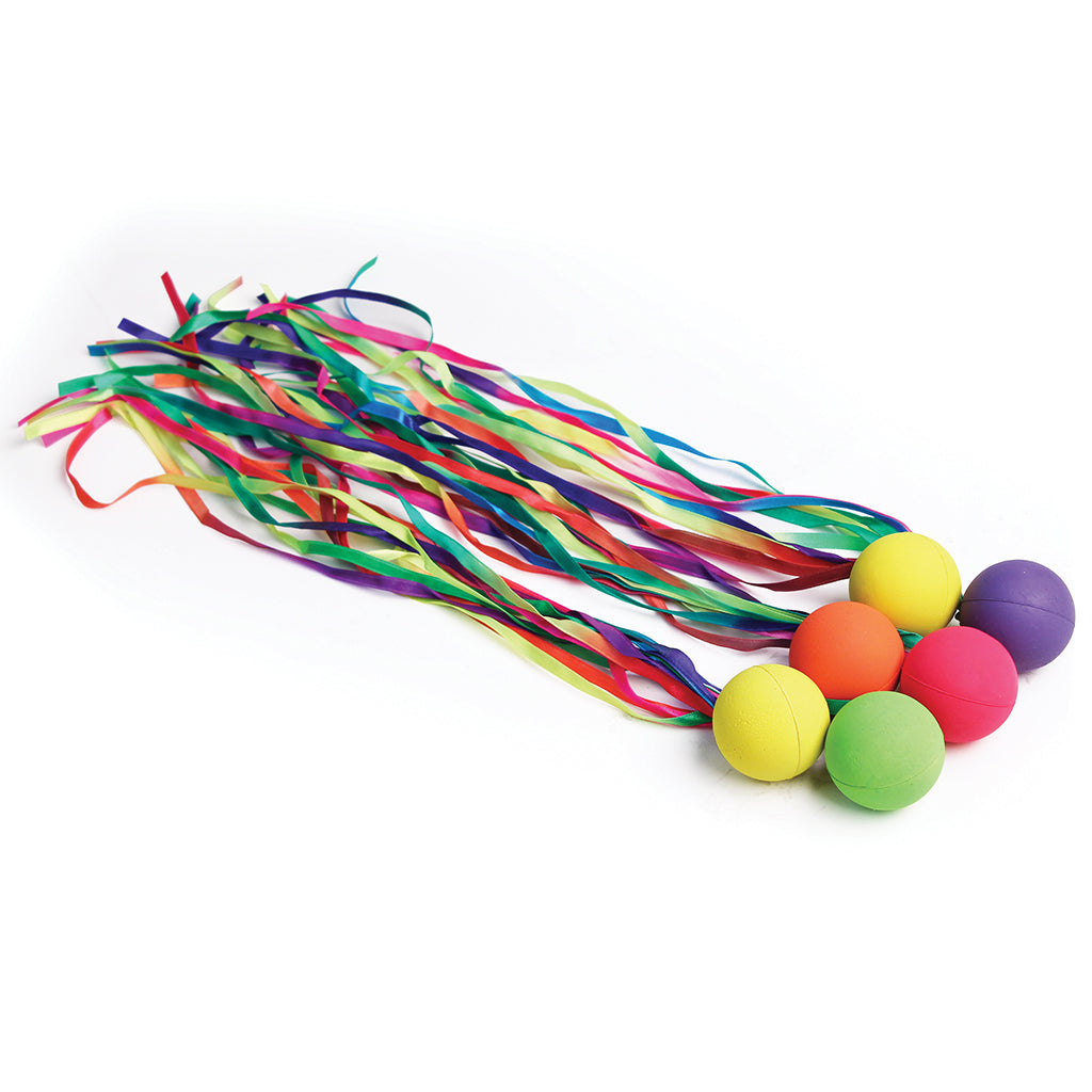 RIBBON BALL 50MM, SET OF 6