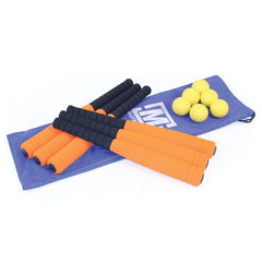480MM RUBBER FOAM BAT AND BALL BAG OF 6