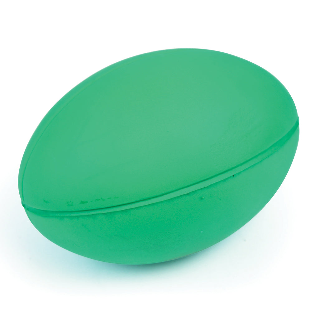 SKINNED FOAM MIDI RUGBY BALL GREEN