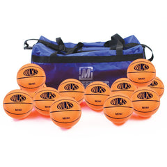 MINI BASKETBALL 150MM, BAG OF 12