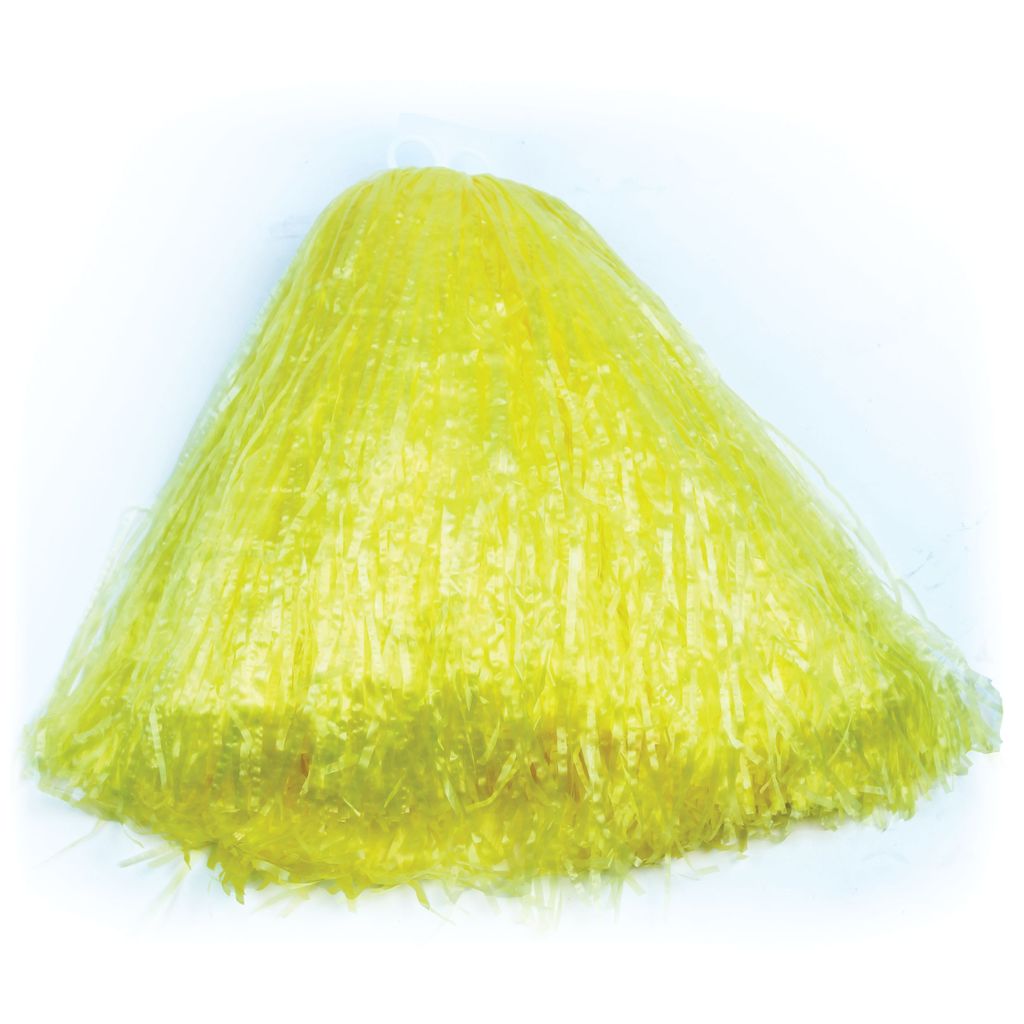 PRIMARY POM-POMS 140G, YELLOW