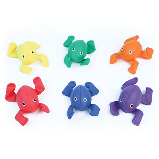 BEAN BAG ANIMALS FROG, SET OF 6