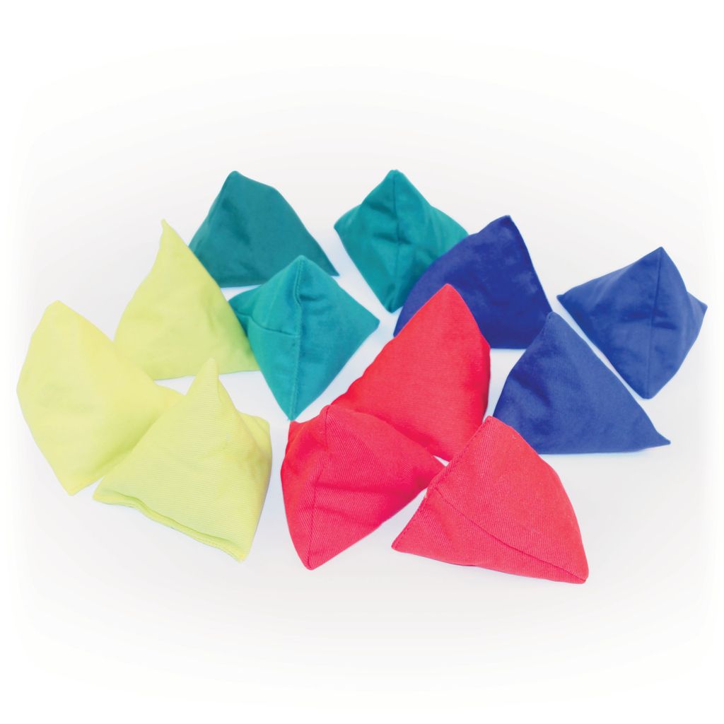 PYRAMID BEAN BAG SET OF 12