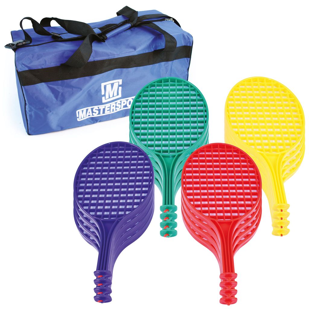 MINI PLASTIC RACKET 350MM, BAG OF 16