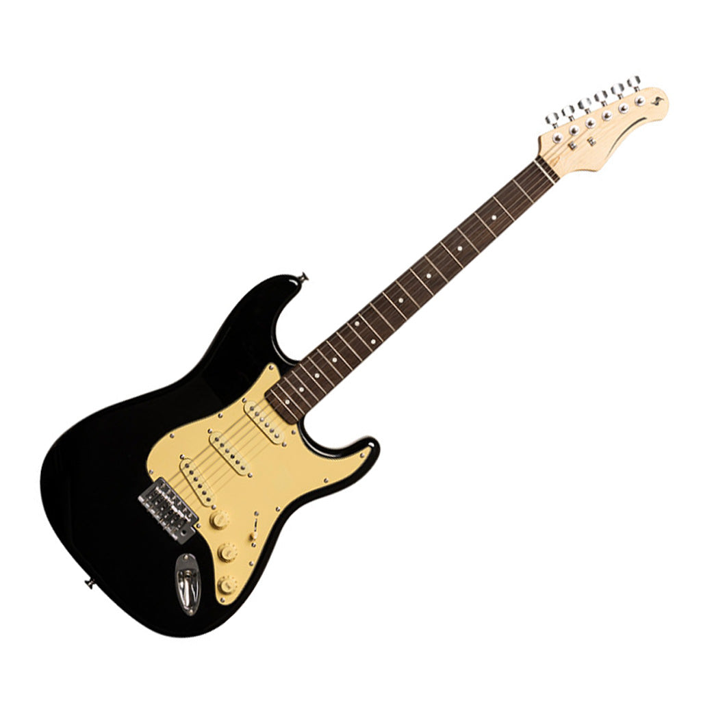 Stagg SES-30 Standard S electric guitar - Black