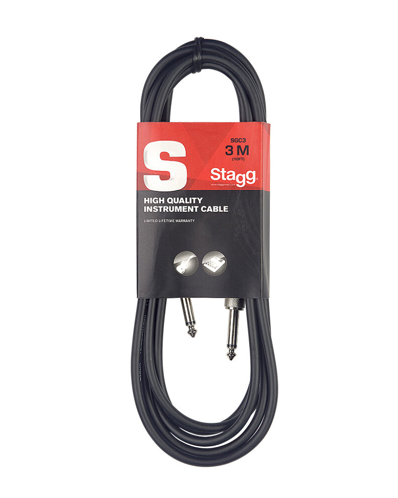 Stagg mono large jack cable - 3m