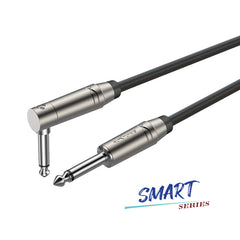 Roxtone Smart mono large jack to angled large jack cable â€“ 3m