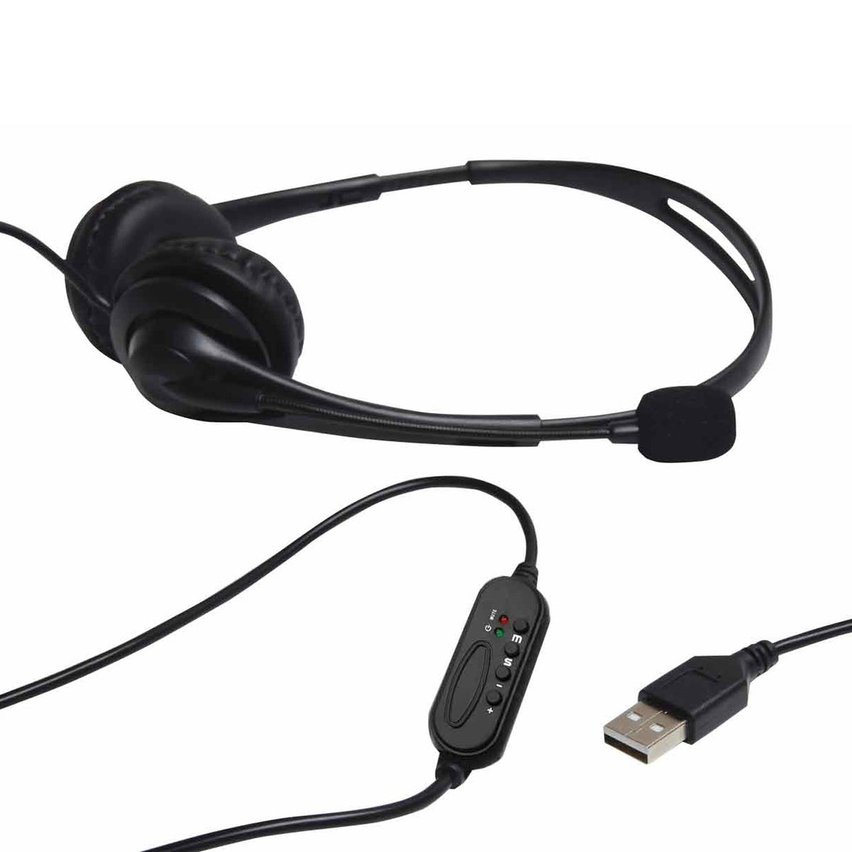 AV Link USB multimedia headset with microphone