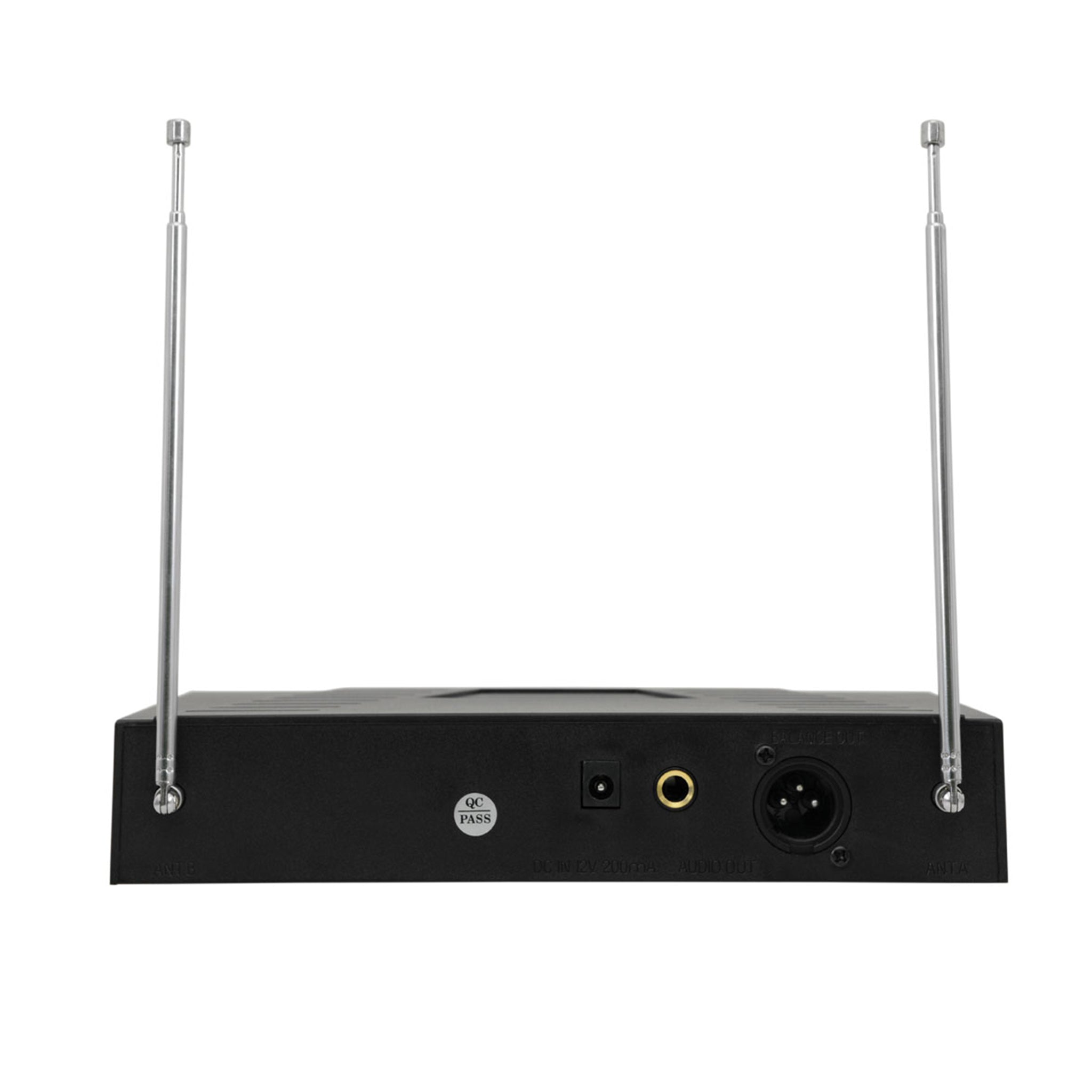 QTX VN2 dual neckband microphone VHF wireless system - 174.1MHz - 175.0MHz