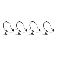 Chord NU4 4-channel wireless microphone system - 4 x headset mics