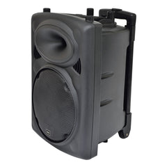 QTX QR10PA portable powered PA unit with neckband mic