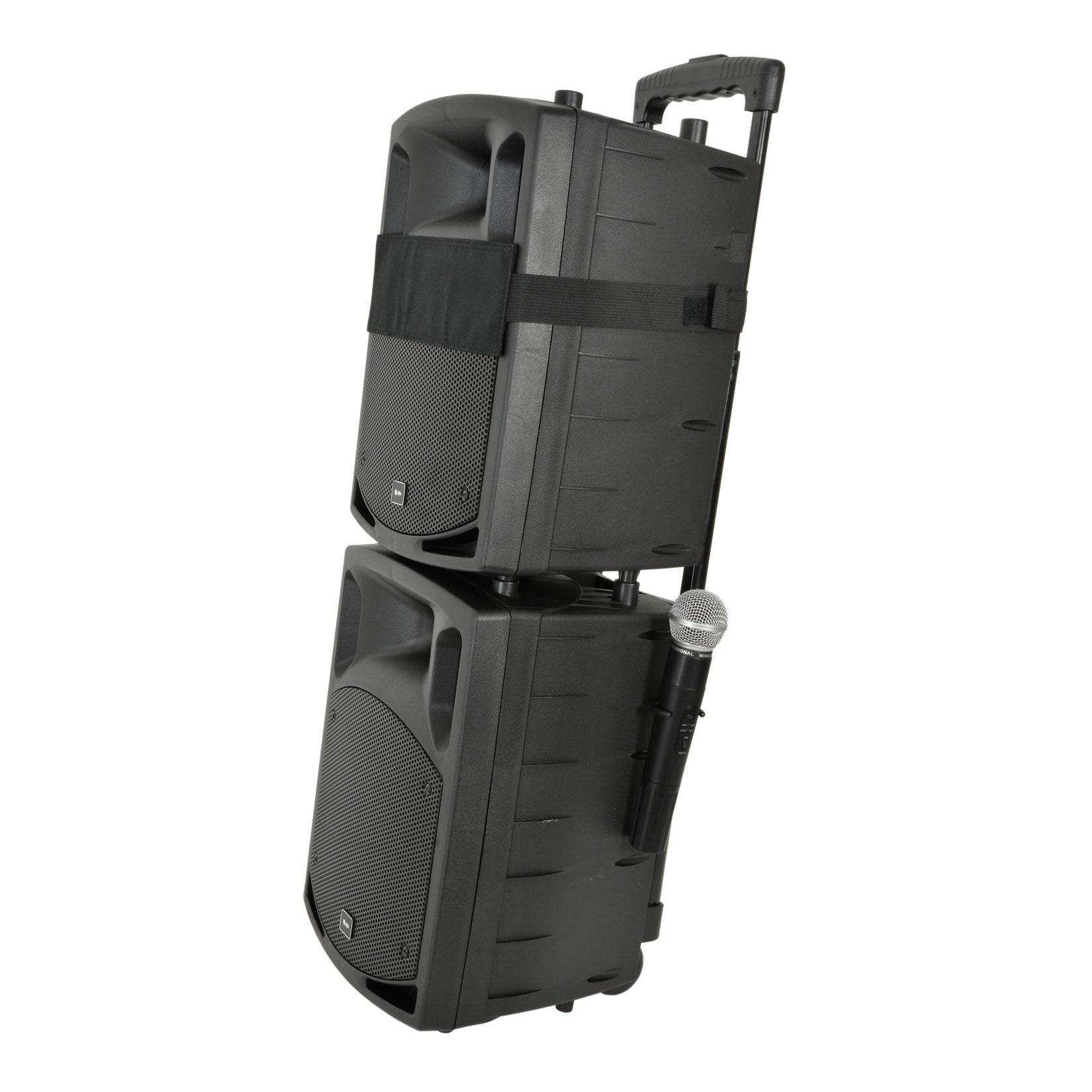 QTX PAV portable PA set - 2 x 8\"