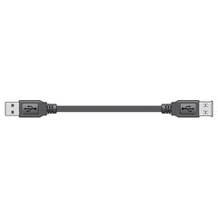 AV Link USB 2.0 type A to type A socket cable