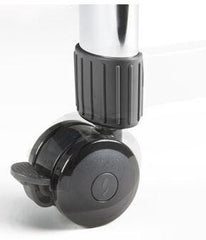 ACCESSORY - SMITH SYSTEM - 3 IN DUAL-WHEEL CASTER - PACK OF 4 - BLACK