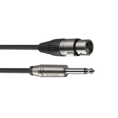 Roxtone Smart female XLR to mono large jack cable - 3m