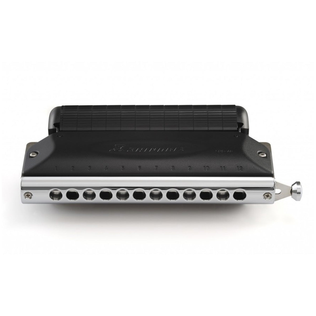 Suzuki SHINOBIX 12-hole chromatic harmonica set with silencer & case