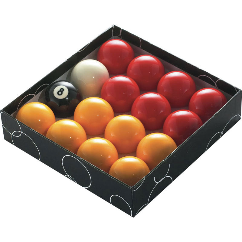POOL BALLS RED AND YELLOW, 2INCH