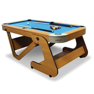 RILEY FOLDING POOL TABLE 6\' 6\"
