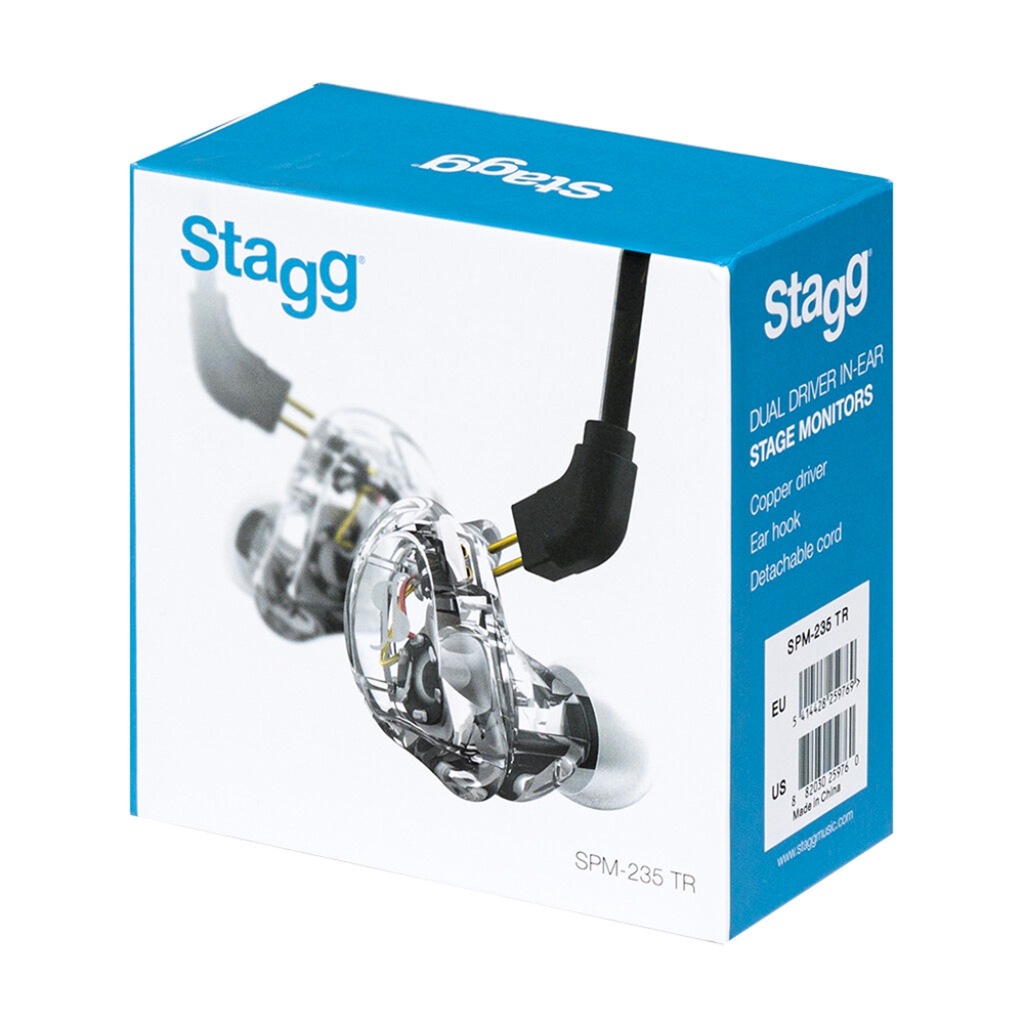 Stagg in-ear monitors - Transparent