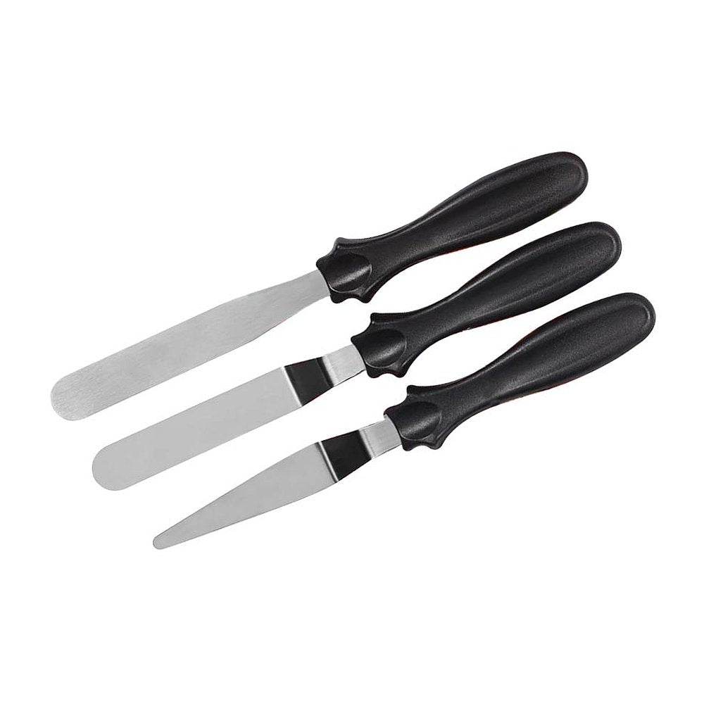 Stainless Steel Spatulas 3 Piece