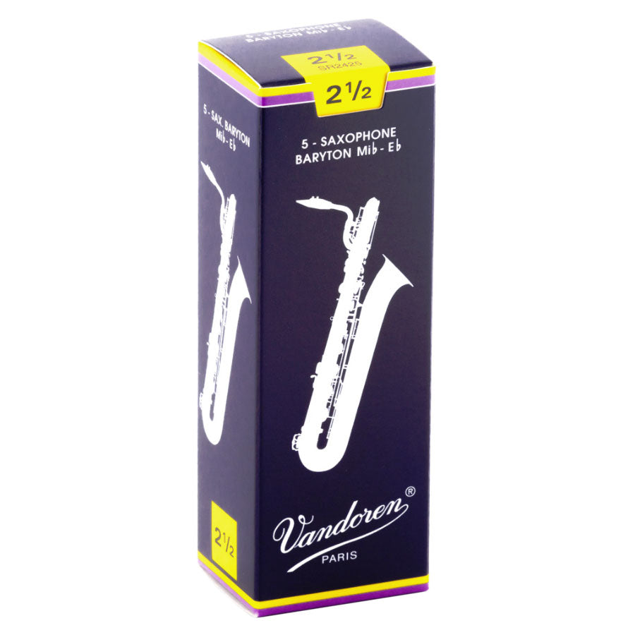 Vandoren Eb baritone saxophone reeds box of 5 - 2