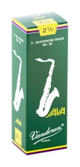 Vandoren Java Bb tenor saxophone reeds box of 5 - 2.5