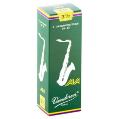 Vandoren Java Bb tenor saxophone reeds box of 5 - 3.5