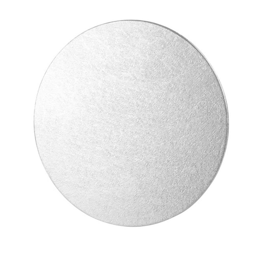 Round Silver Cake Drum 10 inch 3mm