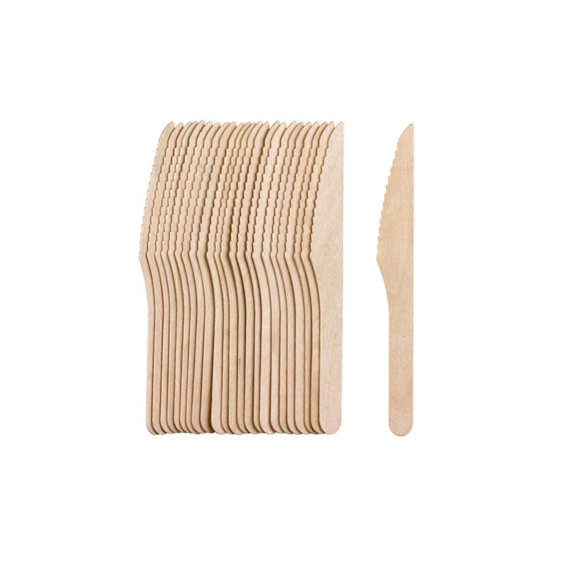 Wooden Knives FSC Pack of 24