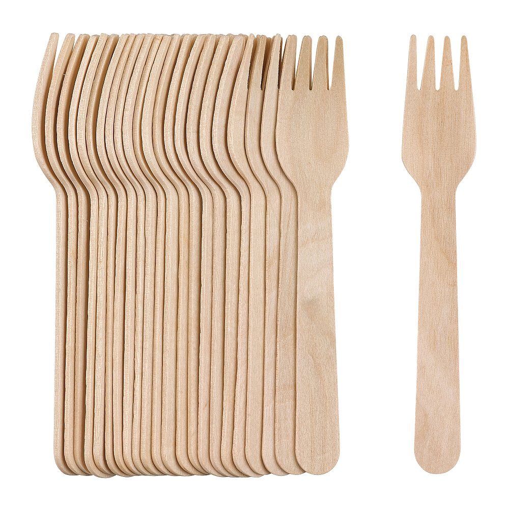 Wooden Forks FSC Pack of 24